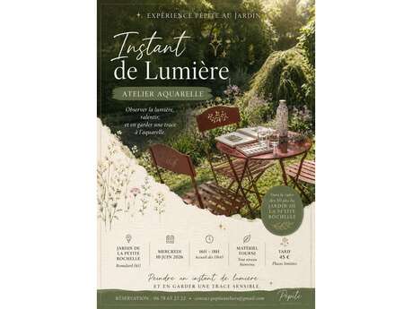 Expérience "Pépite" au Jardin de la Petite Rochelle