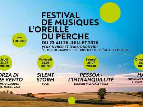 Festival de musiques L'Oreille du Perche - 5ème édition - Silent Storm