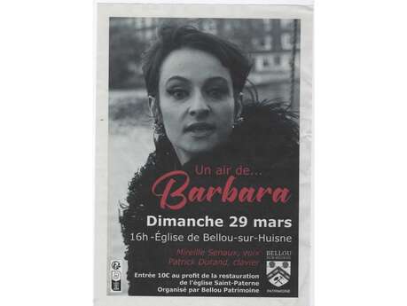 Concert "Un air de Barbara"