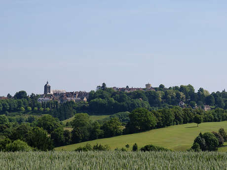 Randonnée à pied à Bellême, l'éperon