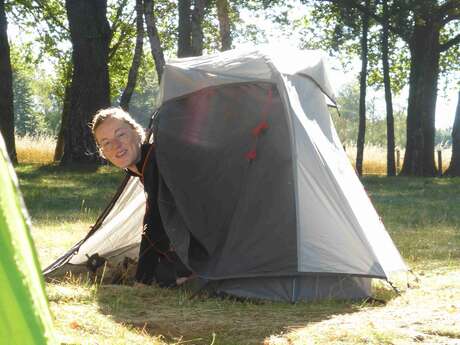 Bivouac en famille à la Maison du Parc