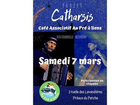 Concert de "Catharsis"au café associatif "Au Pré à liens"