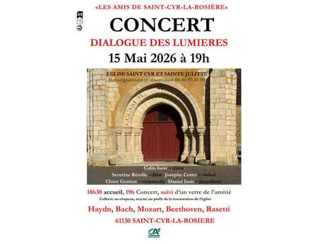 "Dialogue des lumières" - Concert