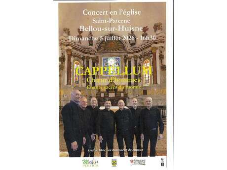 Concert du choeur d'hommes  CAPPELLUM