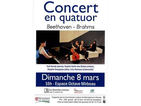 Concert en quatuor (Beethoven-Brahms)