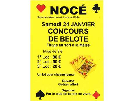 Concours de belote