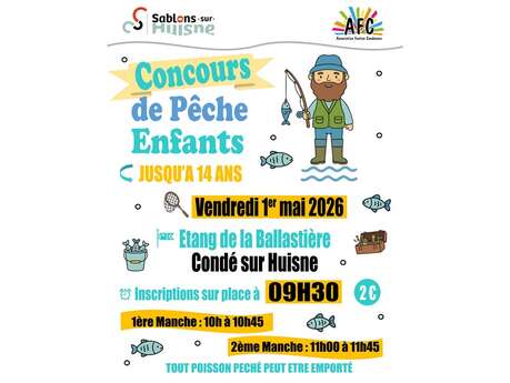Concours de pêche pour les enfants