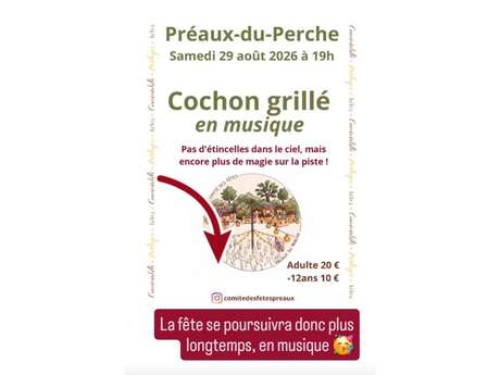 Cochon grillé en musique
