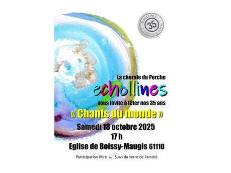 Concert de la chorale Echollines