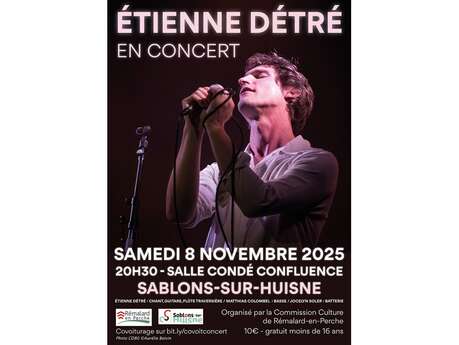 Étienne DÉTRÉ en concert