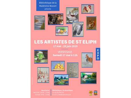 Les artistes de St Eliph exposent
