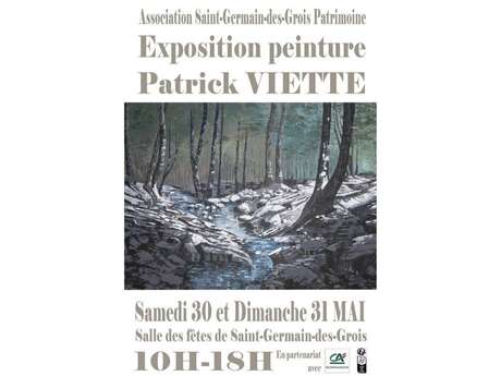 Exposition de peinture - Patrick Viette