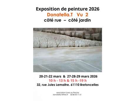 Exposition de peintures de Donatella T.