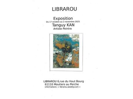 Exposition de Tanguy KAN chez Librarou