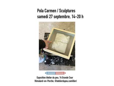 Sculptures de Pola Carmen à l'Atelier du Peu