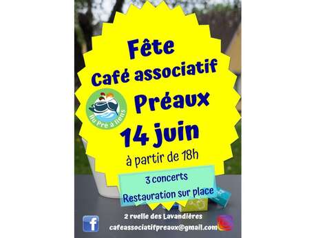 Fête du café associatif "Au Pré à liens"