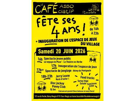 L'Escarbille fête ses 4 ans !