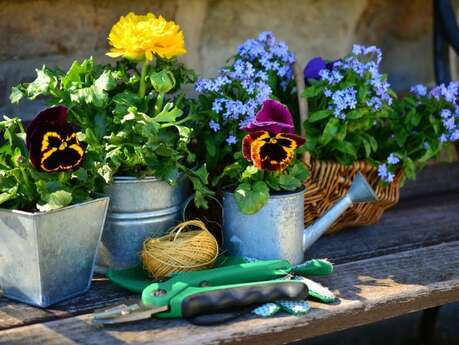 Atelier jardinage au Jardin Retiré