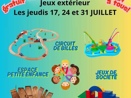 Journée jeux en extérieur