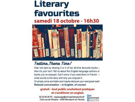 Tea Time, Theme Time : Literary favourites