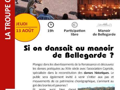 P'tit festival d'Autheuil : Soirée danse et musique au manoir de Bellegarde et spectacle de feu