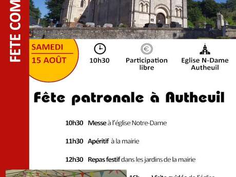 P'tit festival d'Autheuil : Fête patronale d'Autheuil