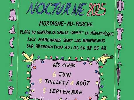 Marché artisanal nocturne