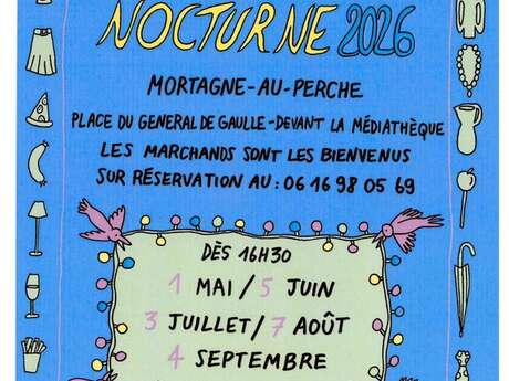 Marché artisanal nocturne