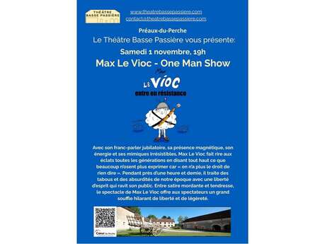 Max Le Vioc entre en résistance (One man show) Max Le Vioc entre en résistance (One man show)