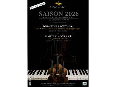 Concert du Quatuor Leonkoro - Saison musicale du Pont des Arts