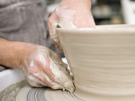 Poterie - Modelage de photophores
