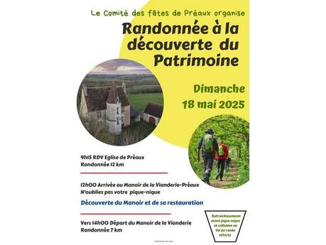 Randonnée à la découverte du Patrimoine