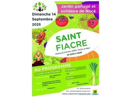 Fête de la Saint Fiacre au jardin partagé et solidaire de Nocé