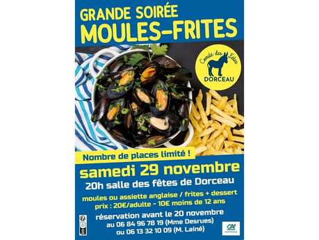 Soirée moules-frites