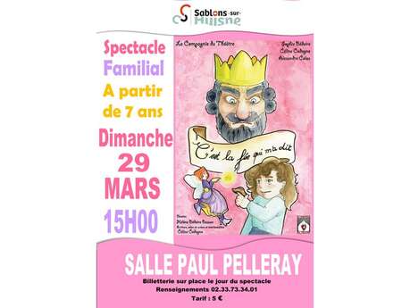 "C'est la fée qui m'a dit" - Spectacle familial