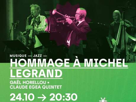 Saison culturelle Creuse Sud Ouest : Concert - Hommage à Michel Legrand