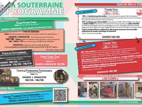 Journées du Patrimoine à La Souterraine