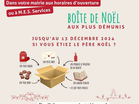 Boîte de Noël aux plus démunis