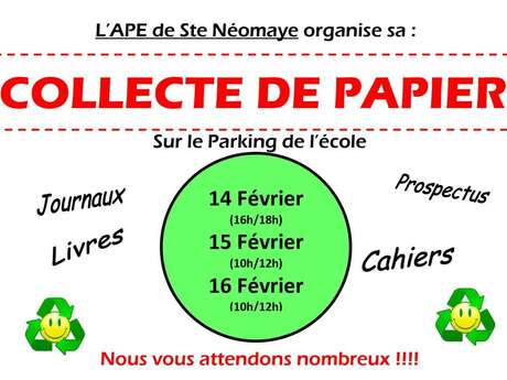 Collecte de papier