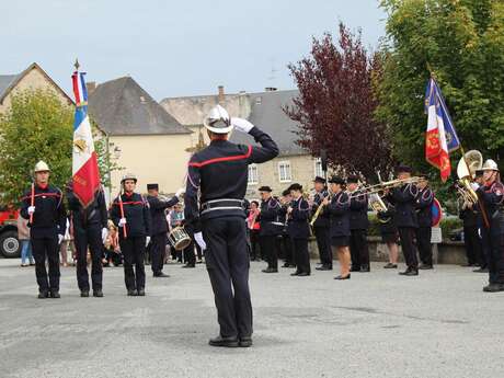 Répétition publique de la Batterie-Fanfare Sapeurs-Pompiers de Boussac