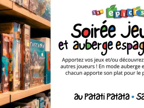 Soirée jeux - Auberge espagnole