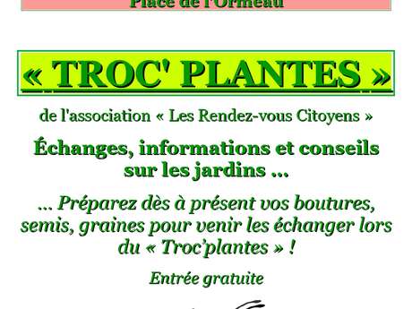 Troc Plantes à Cherveux