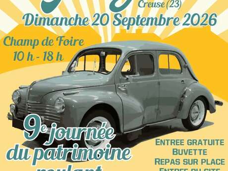 Journées du patrimoine - 9e journée du patrimoine roulant