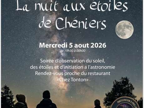 La nuit aux  étoiles