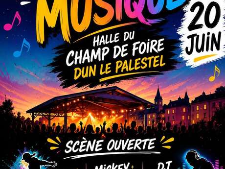 Fête de la musique Dun le Palestel