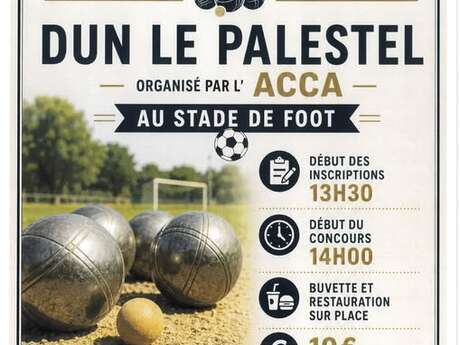 Concours de pétanque