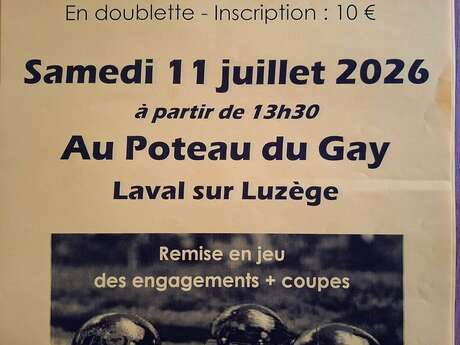 Concours de pétanque