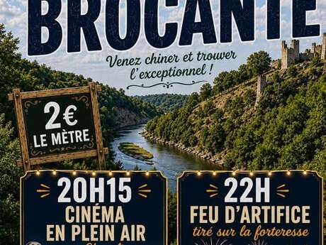 Brocante à Crozant