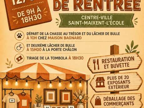 Grande braderie de Rentrée
