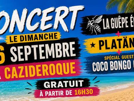 Concert à Cazideroque